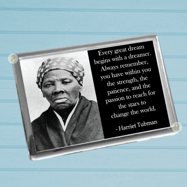 Harriet Tubman Fridge Magnet A
